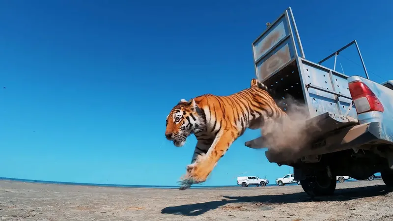 VIDEO: Liberan a una tigresa con la misión de recuperar una especie perdida en Asia
