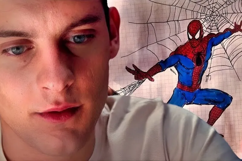 Peter Parker no tiene el superpoder de dibujar, así que Sam Raimi nos engañó con un truco "casi" imposible de notar