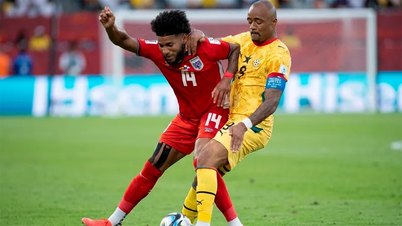 Panamá cae en el último minuto ante una efectiva selección de Ghana