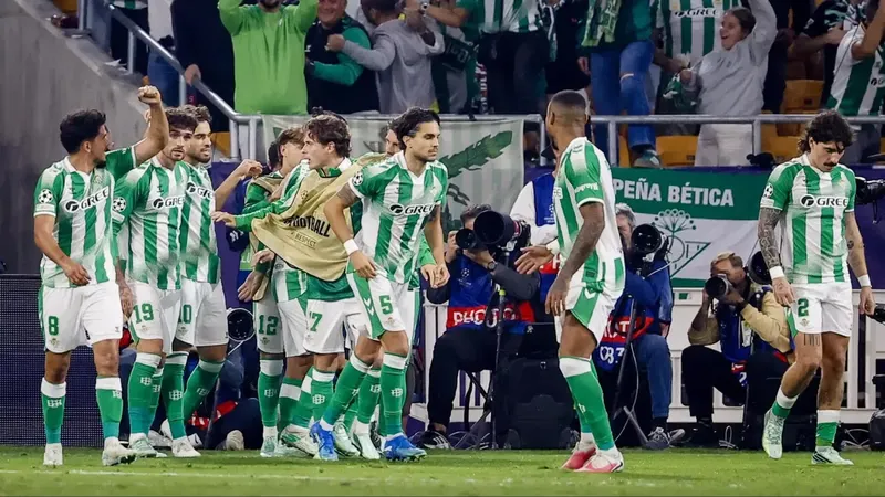 1-0: El Real Betis se hace grande en Europa