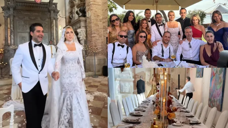Shanik Aspe y Mauricio Odiardi renovaron votos con espectacular boda en Venecia
