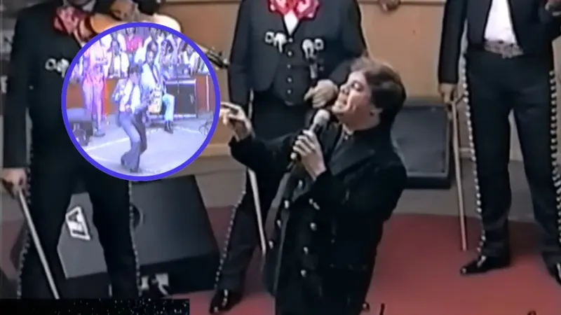 ¿Cómo eran los shows de Juan Gabriel en un palenque? Un video de época lo revela