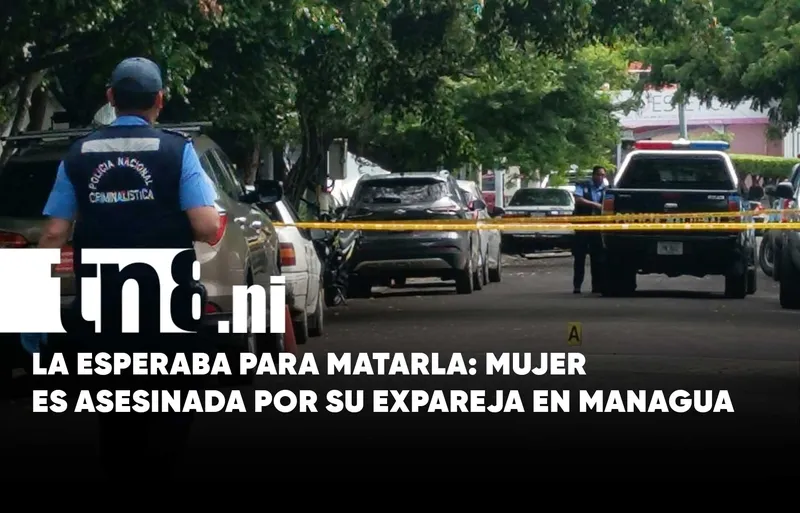 Espantoso: Hombre mata a balazos a su expareja en Reparto San Juan, Managua