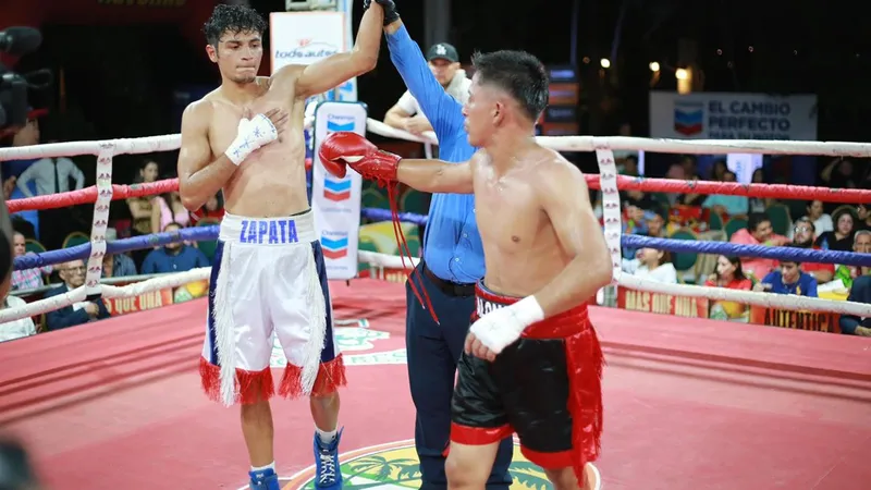 Búfalo Boxing ofrece exitosa cartelera con ocho combates profesionales en Nicaragua