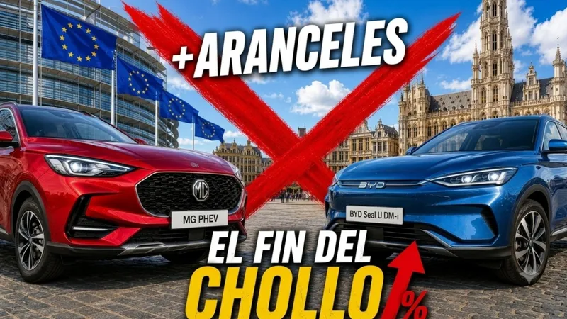 Di adiós a los híbridos baratos: la UE apunta a BYD, MG y OMODA con nuevos aranceles