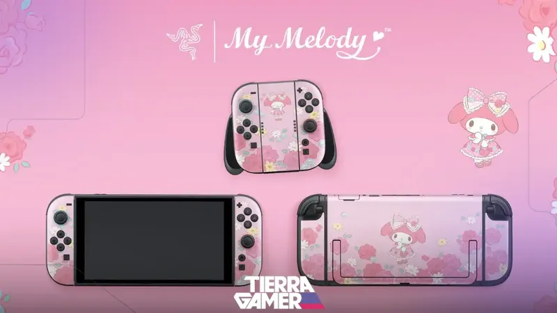 Sanrio y Razer llevan a My Melody, Cinnamoroll y Pompompurin a Nintendo Switch 2