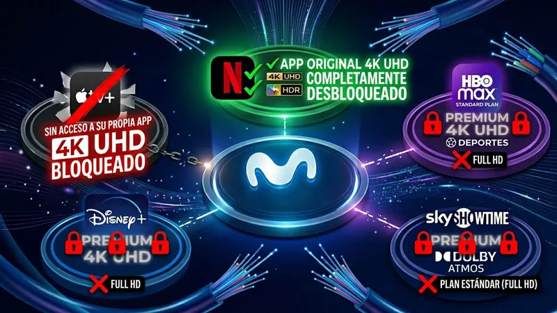Si pagas streaming en Movistar, estas son las plataformas que podrás ver desde las apps originales