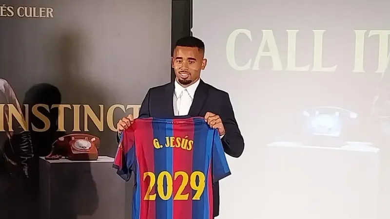 Oficial: Gabriel Jesus firma por el Barça hasta 2029
