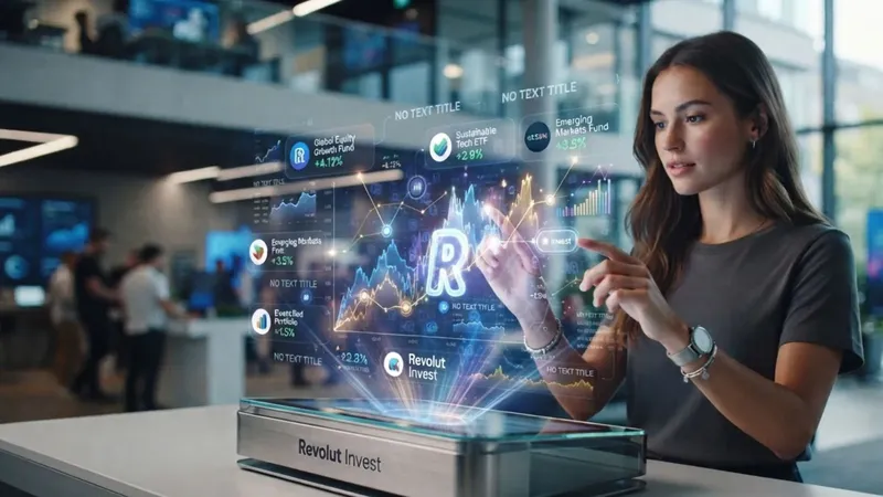 Revolut cambia y ofrece a sus clientes la posibilidad de invertir en nuevos fondos a través de la app