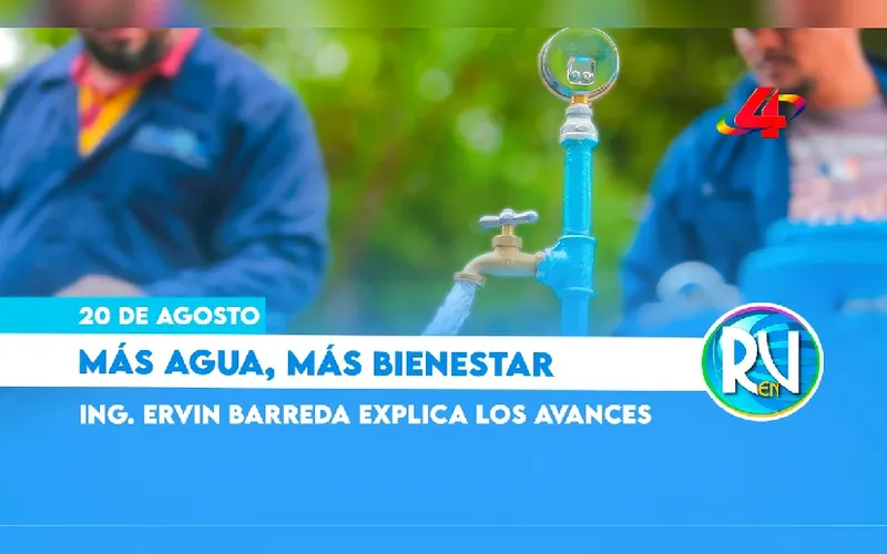 Entrevista al Compañero Ervin Barreda Presidente Ejecutivo de ENACAL, Revista En Vivo, Canal 4