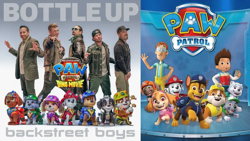 ¿Qué hacen juntos Backstreet Boys y PAW Patrol? La colaboración que está conquistando internet