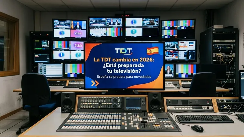 La TDT cambia en 2026 y obligará a resintonizar: llegan nuevos canales y solo el 36,6% de las televisiones están preparadas