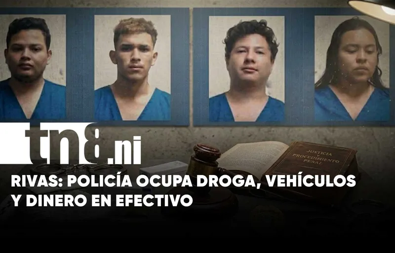 Cuatro detenidos y más de cuatro kilos de droga incautados en Rivas