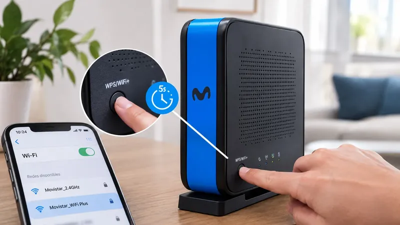 Movistar aclara cómo corregir el fallo por el que la red WiFi Plus desaparece continuamente: «Te recomendamos mantener pulsado el botón…»