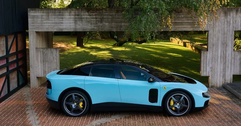 Primer carro eléctrico de Ferrari alcanza precio US$40 millones y rompe récord en subasta