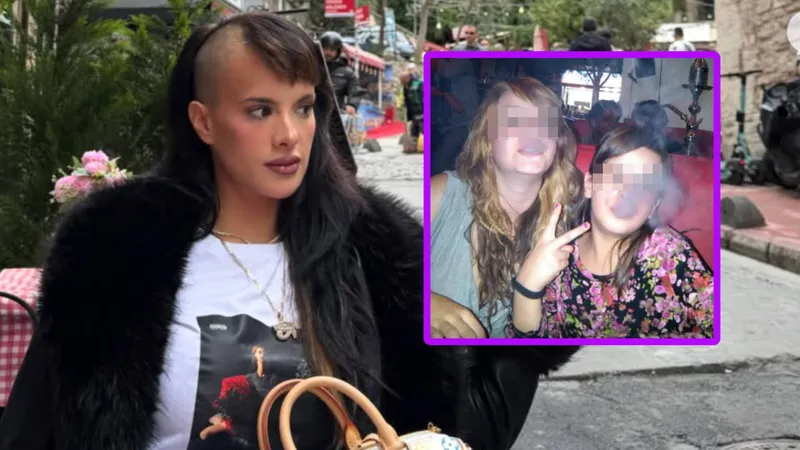 Gala Montes exhibe fotos fum4ndo con su hermana cuando ERAN NIÑAS y en presencia de su mamá