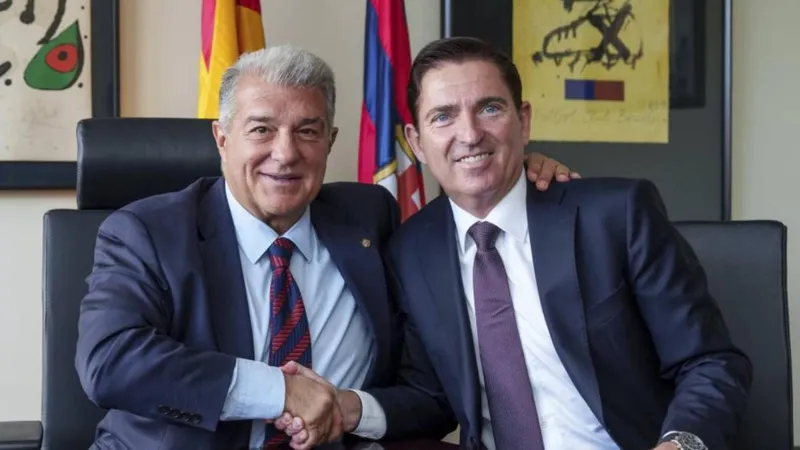 Novedades en la reunión entre Joan Laporta y Xavi Pascual