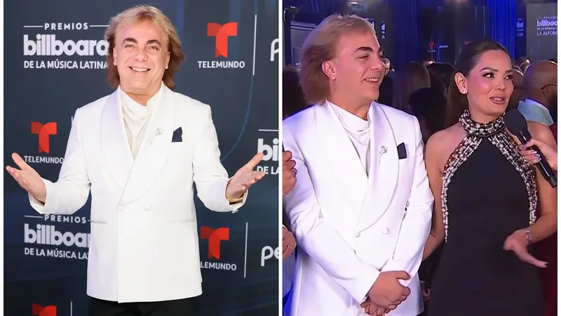 Cristian Castro presenta a su novia en una alfombra roja y revela: 'Gracias a ella me estoy poniendo bien con Dios'