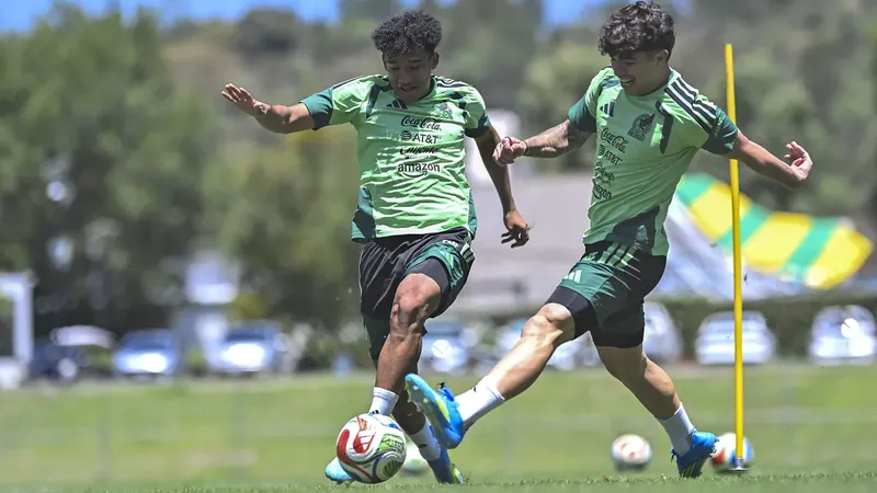El “Vasco” Aguirre le da las gracias a los seis “sparrings” de la selección de México