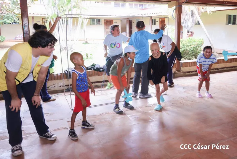 Niños del hospital La Mascosta viven una mañana llena de alegría y diversión