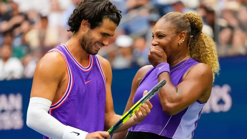 Alcaraz y Serena Williams arrasan en su debut como doble mixto