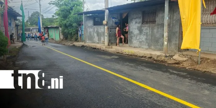 Managua: Invierno más seguro con ocho nuevas calles en el barrio Luis Alfonso #2