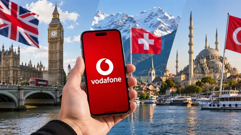Vodafone prorroga seis meses el roaming gratis que terminaba hoy en Reino Unido, Suiza y Turquía