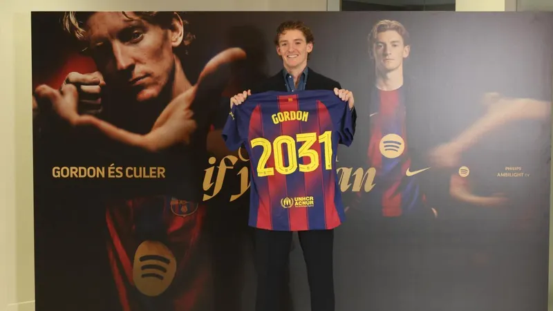 Gordon apunta a la sexta: "Ganar la Champions sería especial y en mi primer año, magnífico"