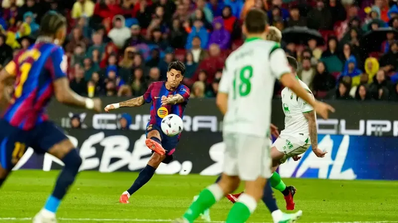Nueva exhibición de un Barça torrencial