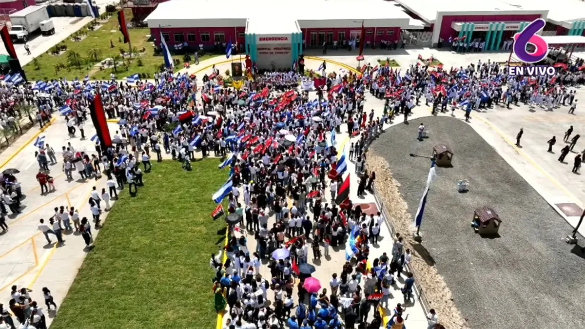 Juventud Heroica entrega Hospital Pediátrico «Coro de Ángeles» en homenaje al General Sandino en Estelí