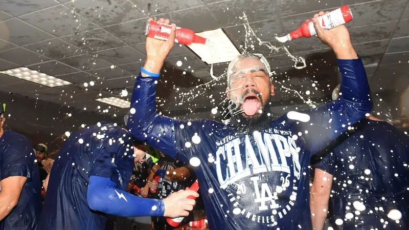 Dodgers son campeones del Oeste de la Liga Nacional por quinto año consecutivo