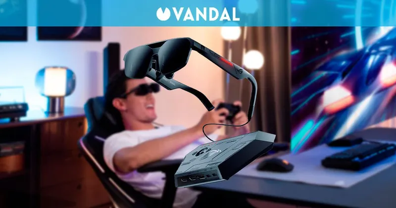 ¿Adiós a tu monitor? Las nuevas gafas AR ROG XREAL R1 ofrecen 171 pulgadas, 240 Hz y llegan en junio por 849 euros