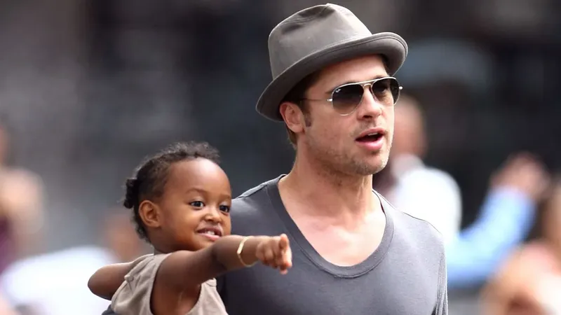 Zahara, hija de Angelina Jolie, se ha quitado legalmente el apellido de Brad Pitt