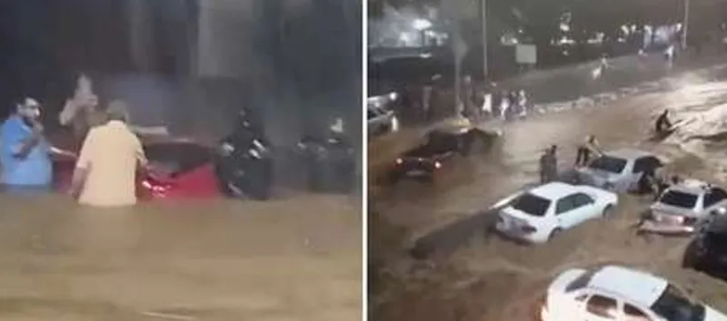 Venezuela bajo intensas lluvias: reportan inundaciones en Carabobo y Caracas (VIDEO)