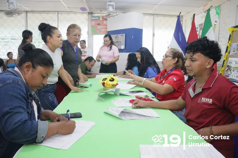 Avanza matrícula para el Ciclo Escolar 2027 en Nicaragua