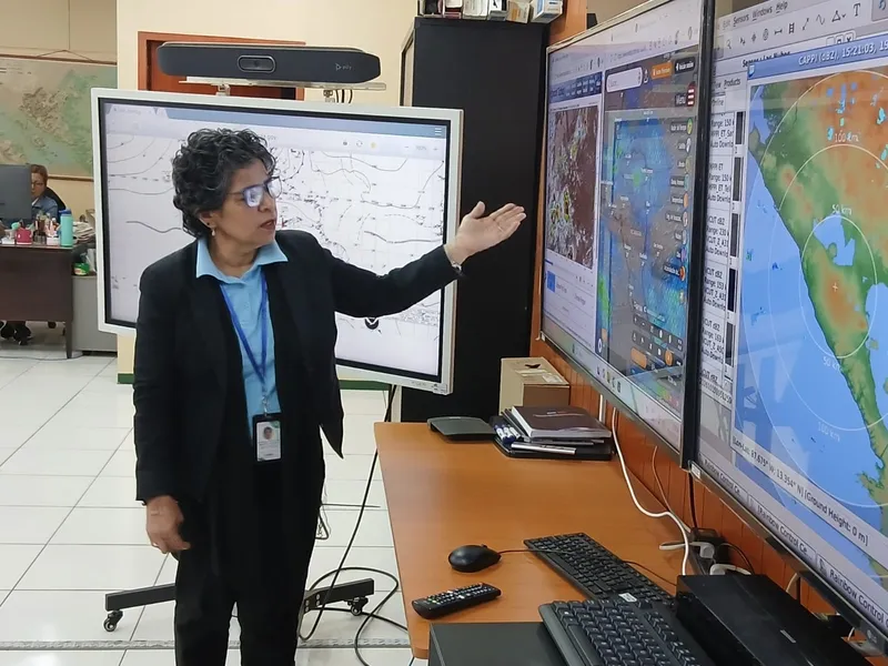 Pronostican para esta semana lluvias dispersas con tormentas, pero también un ambiente caluroso