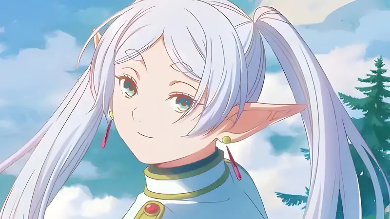 Frieren encabeza el ranking de MyAnimeList de waifus con coletas