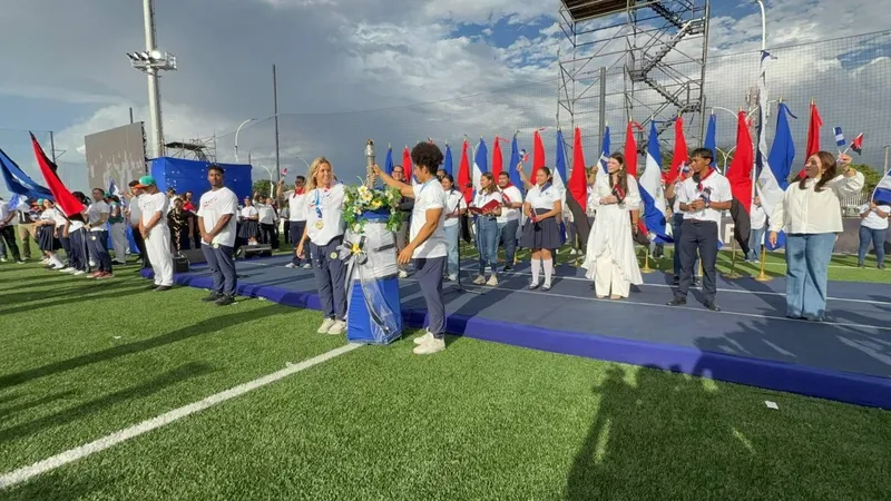 La capital de Nicaragua recibe la Antorcha de la Unidad Centroamericana