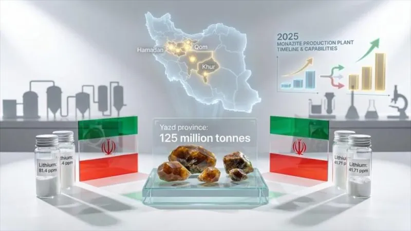 La guerra EEUU-Israel acelera el desarrollo de tierras raras en Irán