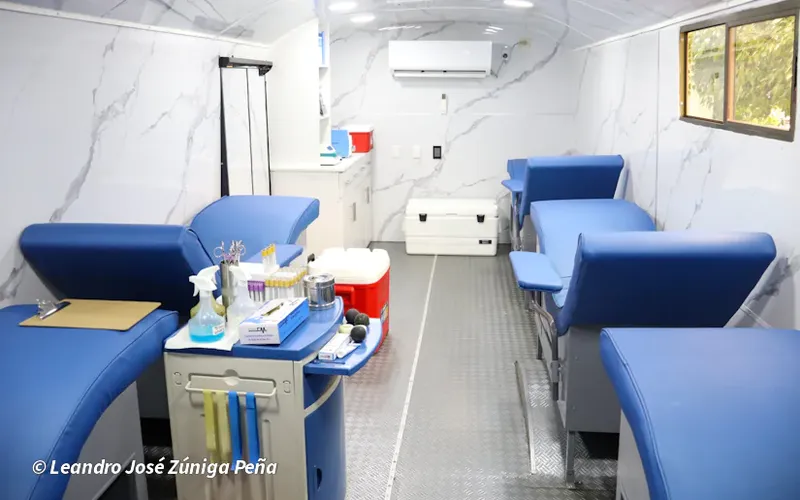 Nuevo hemocentro móvil mejora la atención y condiciones para donantes de sangre