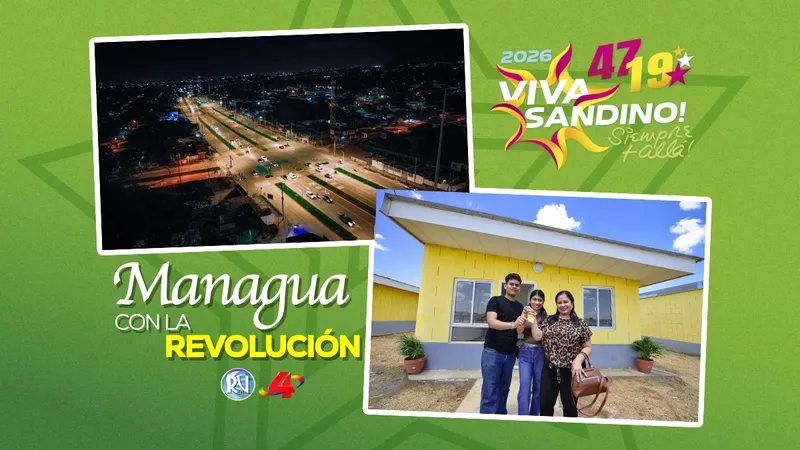 Compañera Reyna Rueda destaca las transformaciones sociales de Managua en celebración al 47/19 Siempre Más Allá