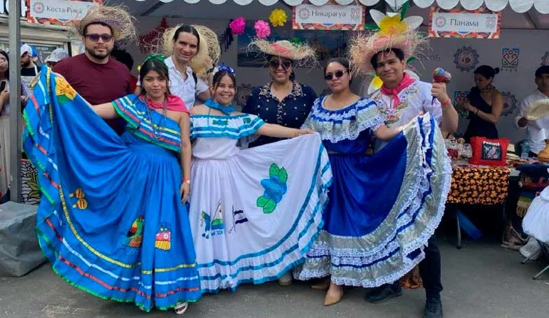 Cultura nicaragüense en Festival Internacional Estudiantil en Moscú