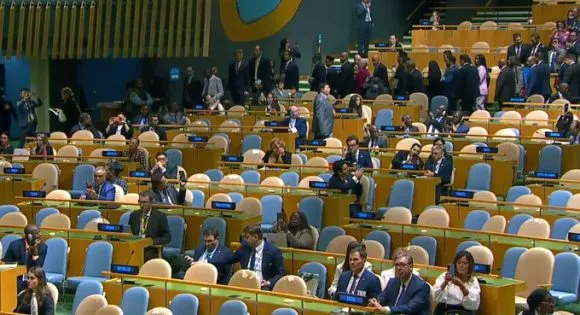 Retirada masiva de delegaciones durante el discurso de Netanyahu ante la Asamblea General de la ONU
