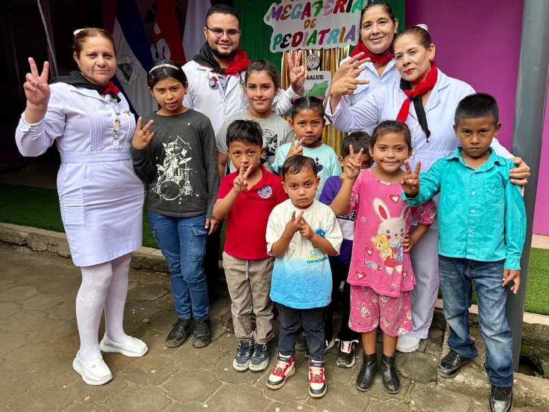 Mega Feria de Atención Pediátrica en Somoto