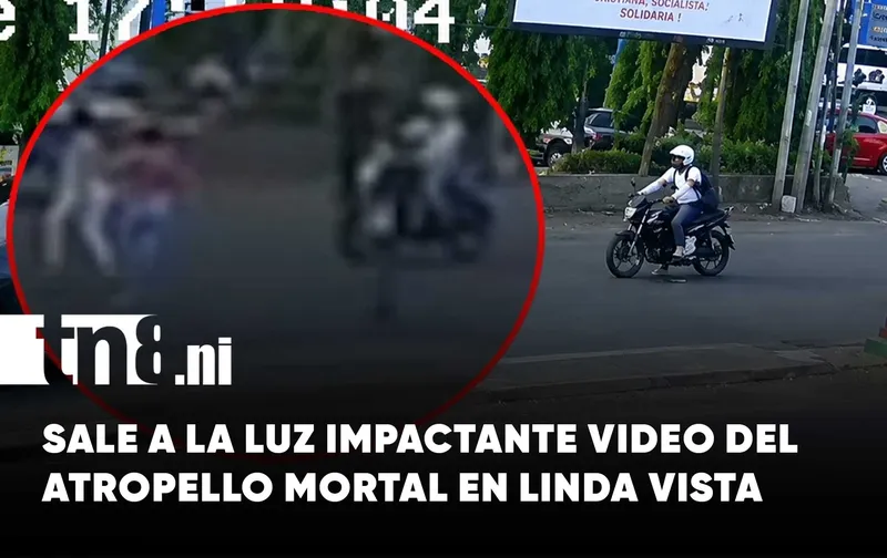 Revelan video del trágico atropello que cobró la vida de una mujer en Linda...