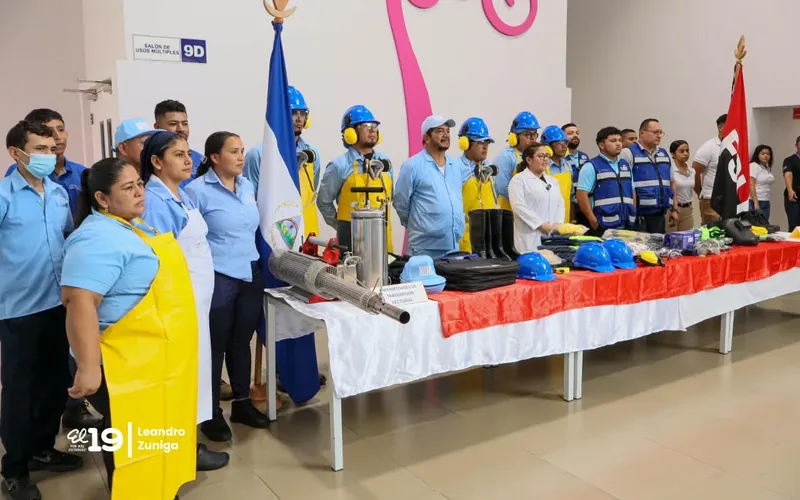 MINSA entrega equipos de protección al Hospital Fernando Vélez Paiz