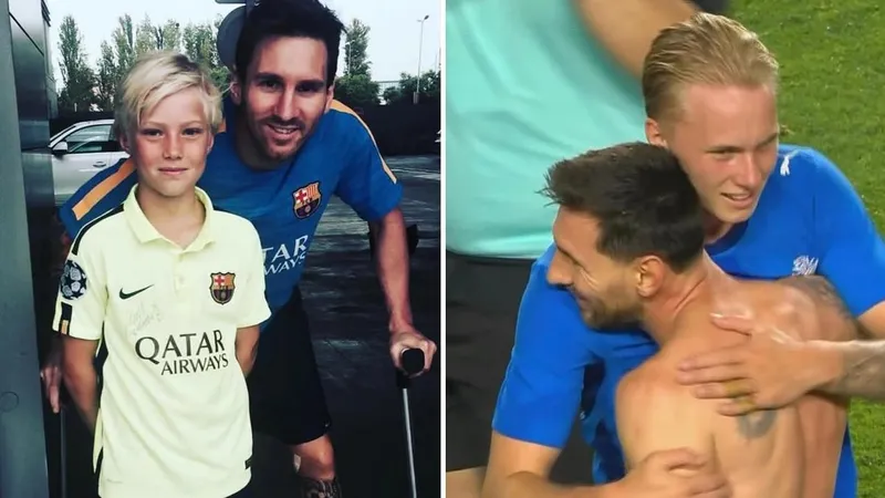 Una imagen nunca vista de Messi aparece tras un inesperado reencuentro