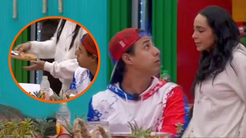 Manelyk LE ARREBATA el plato de comida a ‘Kevyn Bicolor’ y lo arroja: “si quiere comer, traga de la basura”