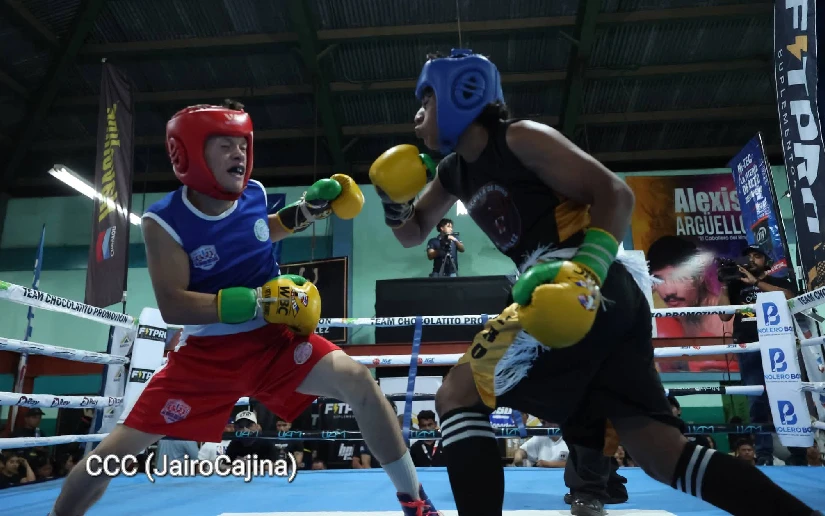 Aficionados del boxeo viven adrenalina con velada “El Legado Continúa” promovida por Team Chocolatito