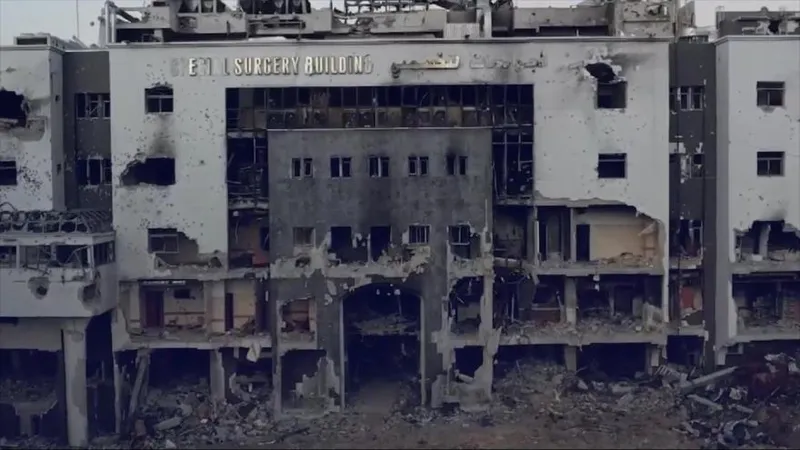 Dron israelí ataca almacén médico junto a sala de maternidad en Gaza